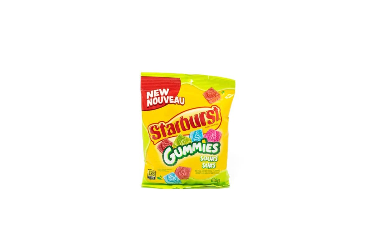 Startburst Gummies Sours (164 gm) (164 gm)