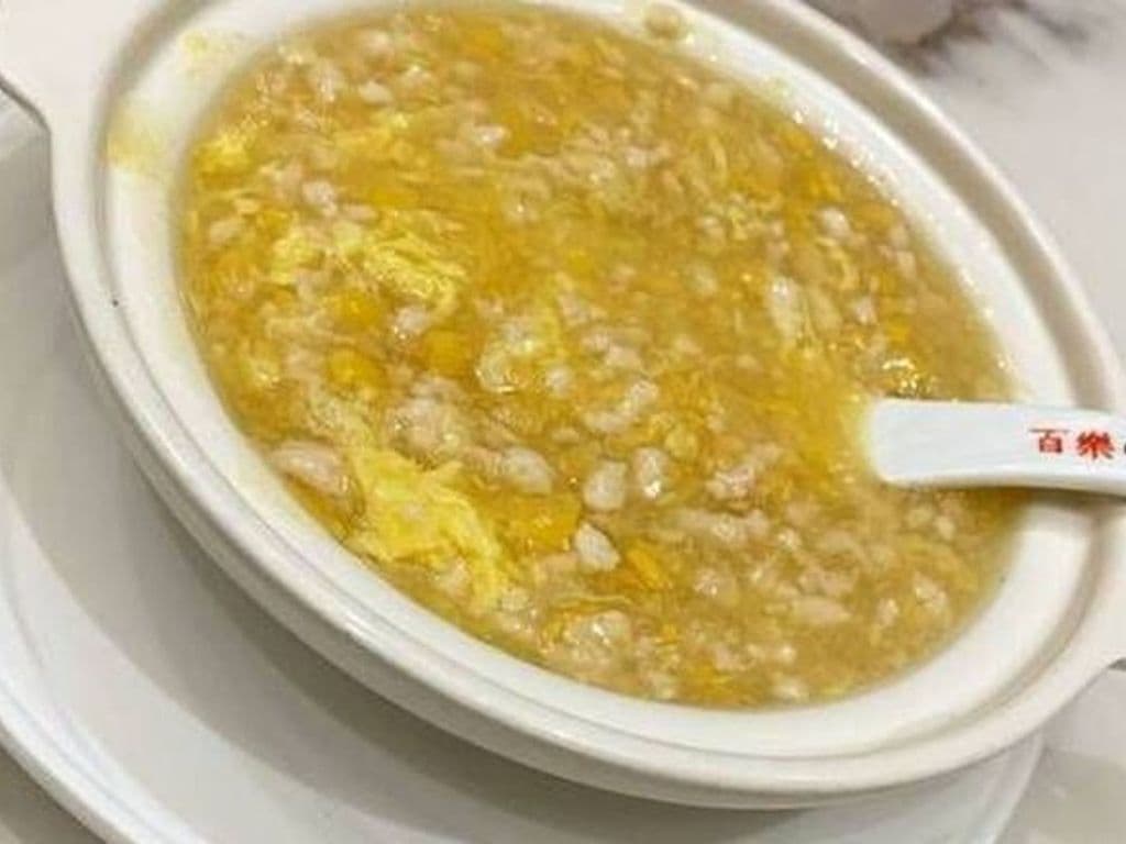 Sweet Corn & Fish Maw Soup (Single)C11