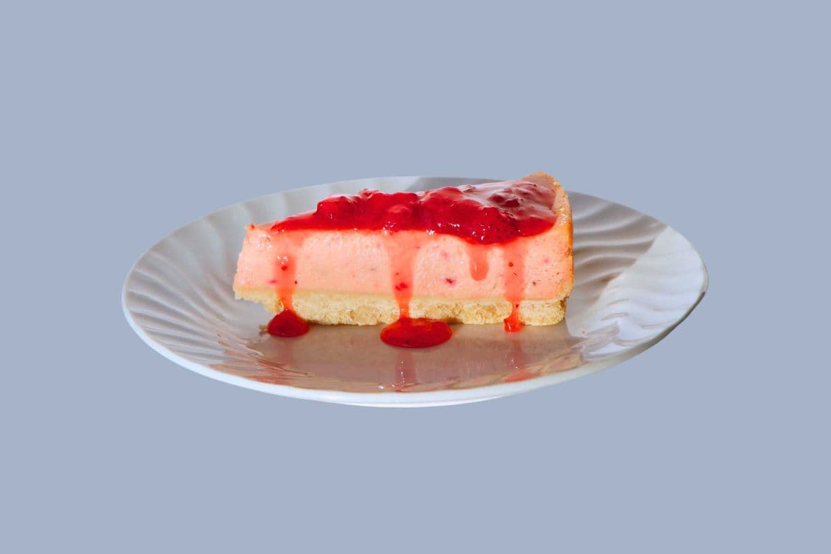 Ruby-Berry Cheesecake