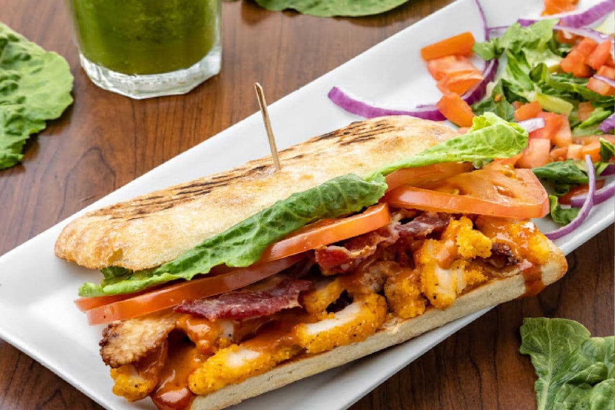 Panini au Poulet Chipotle et Bacon / Chicken Chipotle Bacon Panini