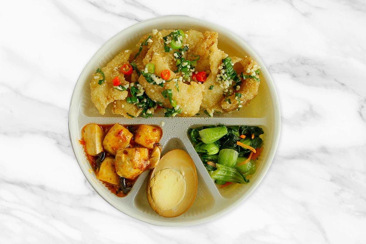 Salt & Pepper Fish Fillet Bento Box 椒鹽魚片便當