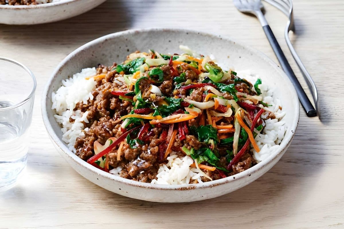 Ginger Beef Bowl