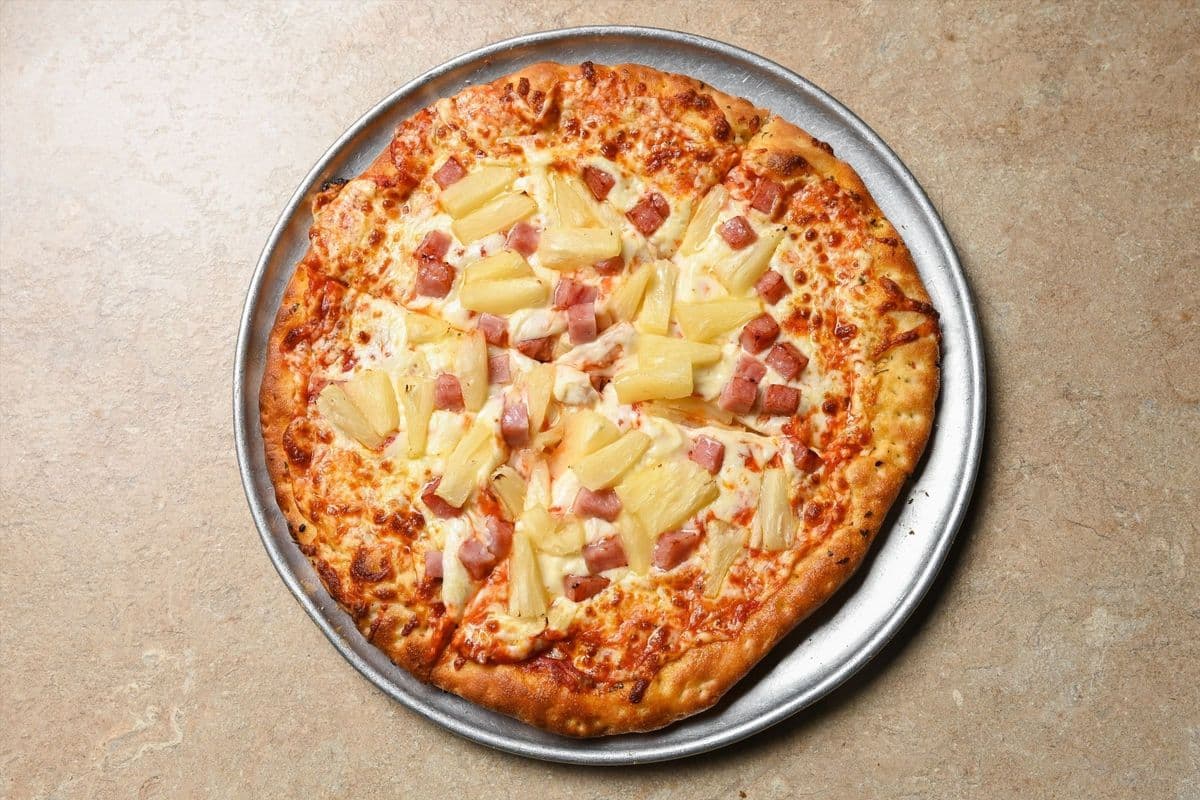 2 Pizza 10" Hawaïenne / 10'' Hawaian Pizza