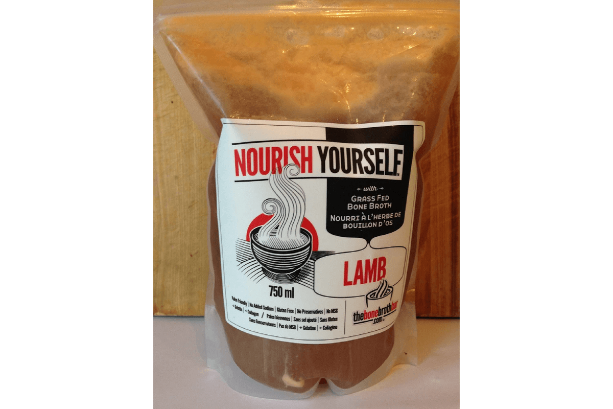 Value Pack - Lamb Bone Broth (2) - 100% Grass Fed Local Ground Lamb (2)
