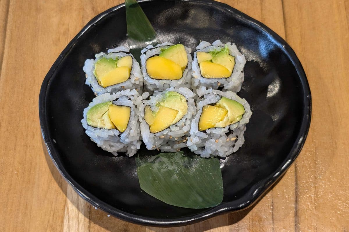 89. Mango Avocado Maki Roll