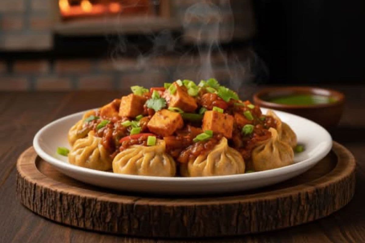 Chilli Paneer Momos