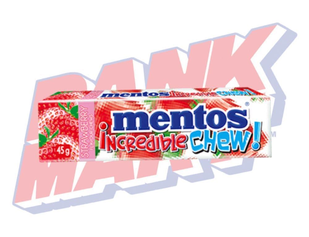Mentos Incredible Chew Strawberry (Thailand) - 45g