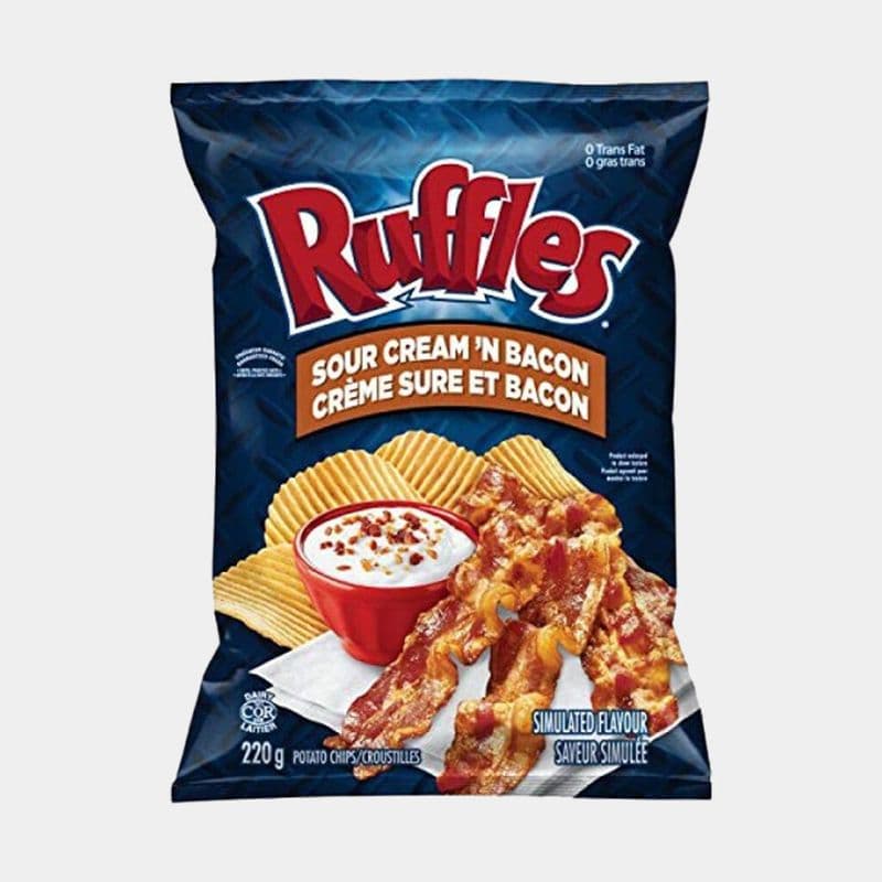 Ruffles Sour Cream with Bacon