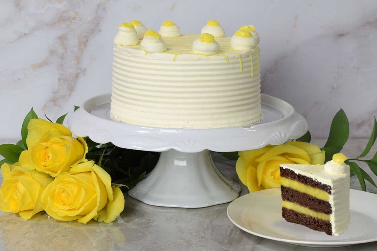Chocolate Lemon Cake 6"