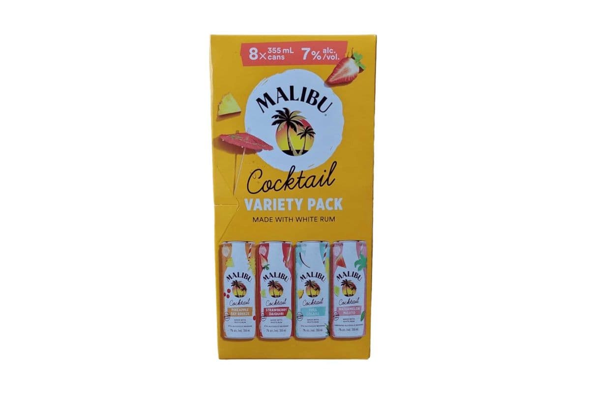 Malibu Mixer Pack (8 x 355ml Cans)