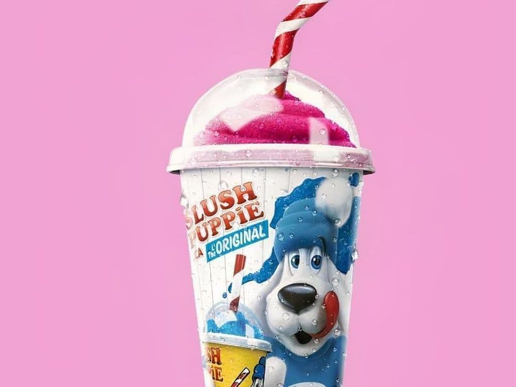 Large Bubble Gum Slush Puppie