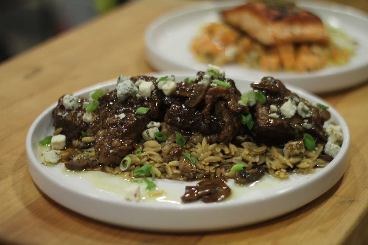 Orzo Pasta Short Rib