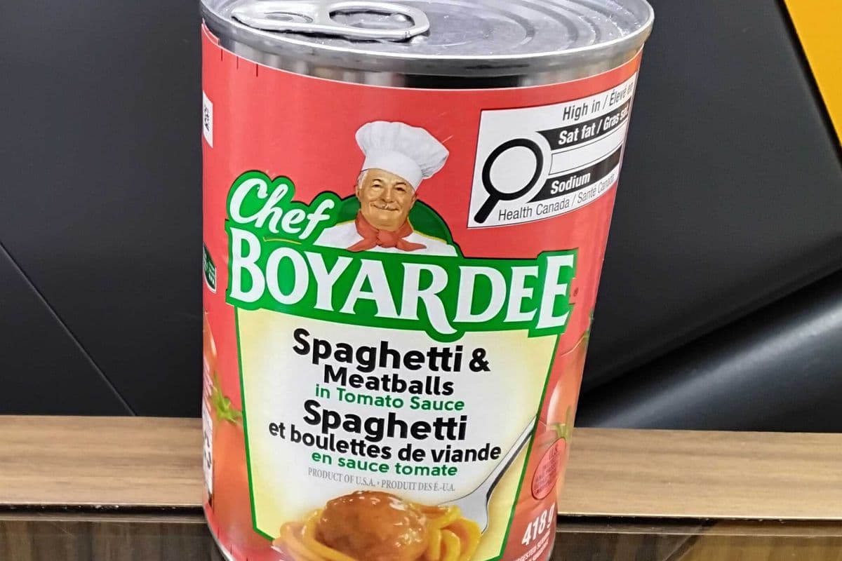 Chef boyardee spaghetti & meatballs (418g)