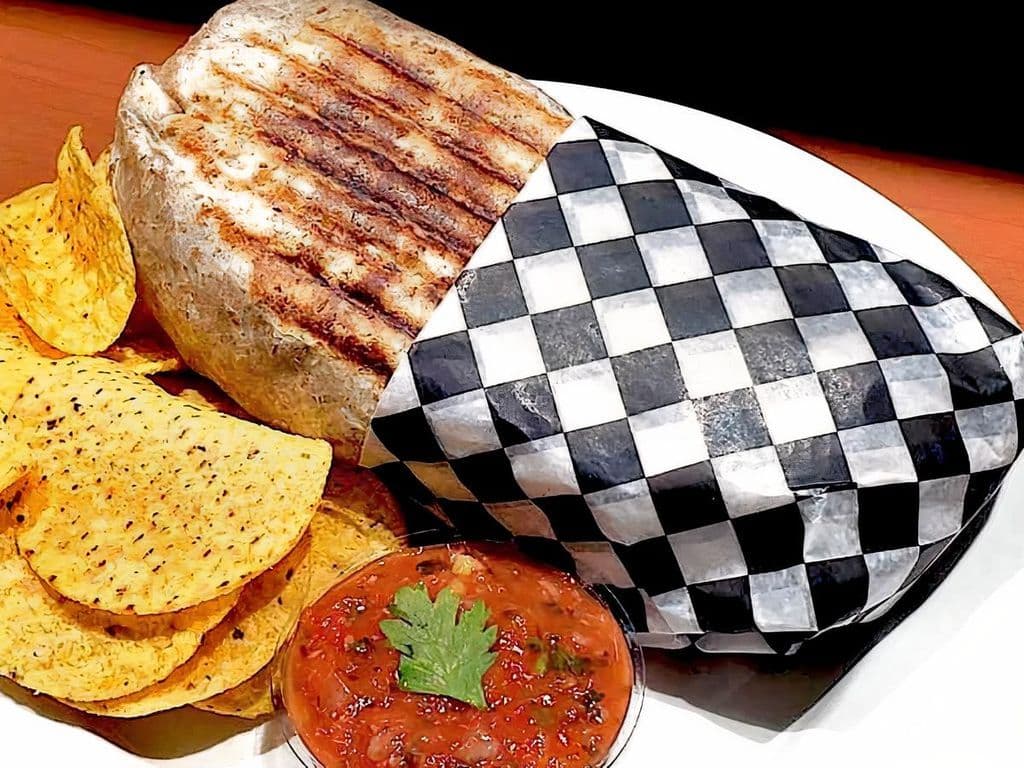 Chicken and Jalapeño Burrito