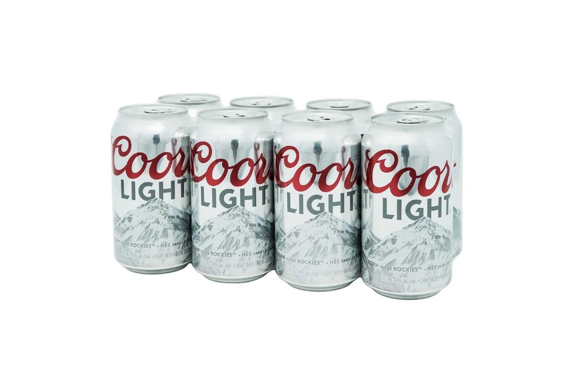 Coors Light (8Pack) (1 x 355 ML)