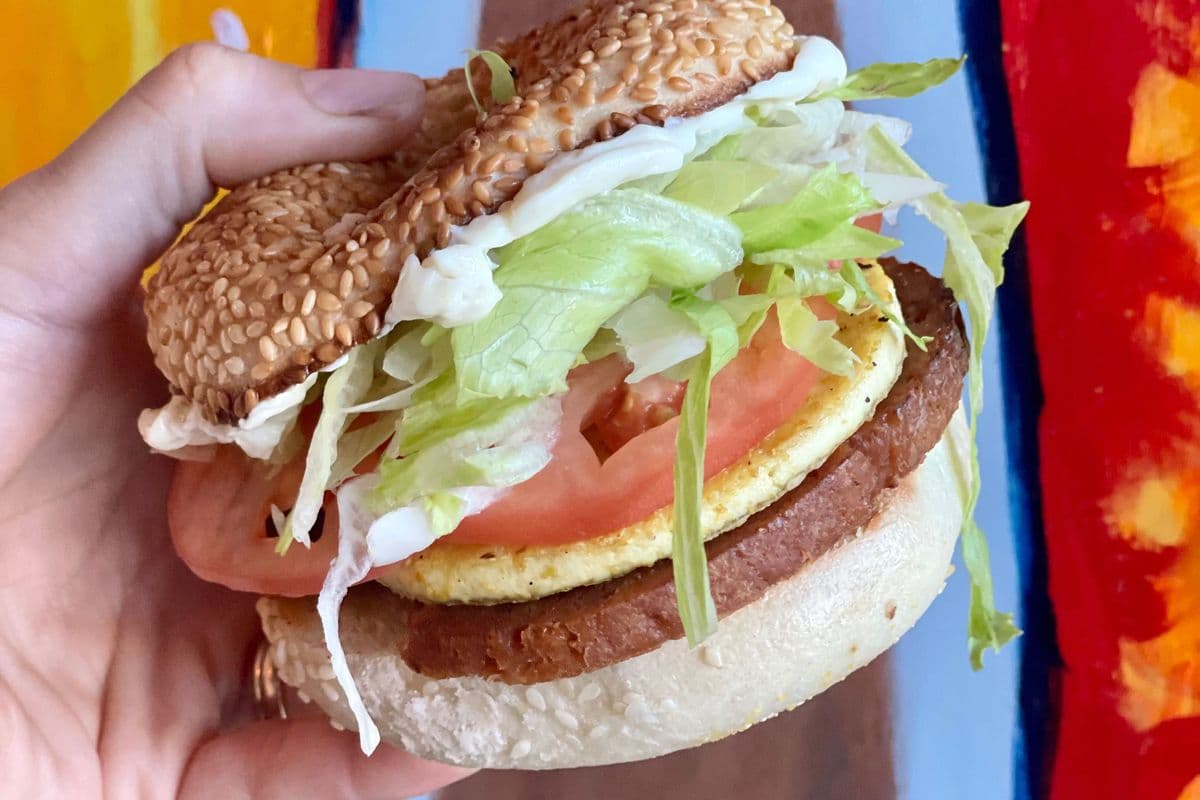 Ultimate Vegan Bagel