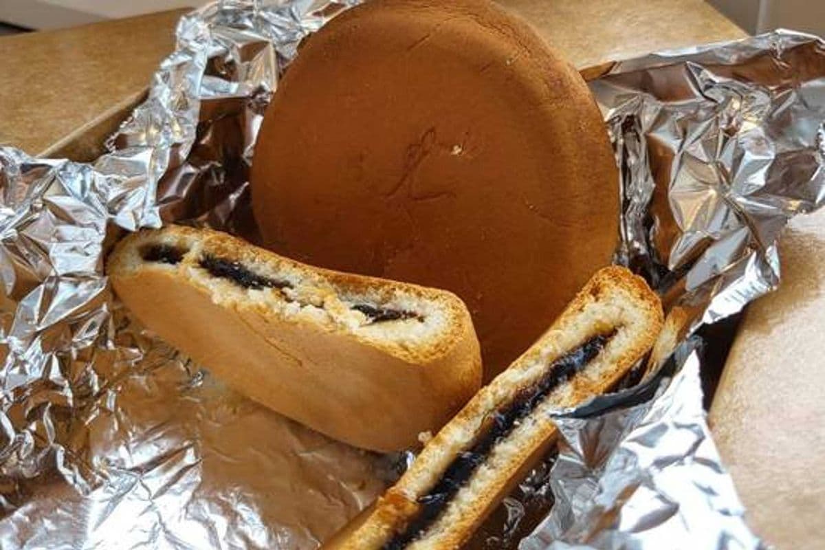 Sweet Honey Pancakes (Korean Street Food - 2 pieces ) (2 pieces )