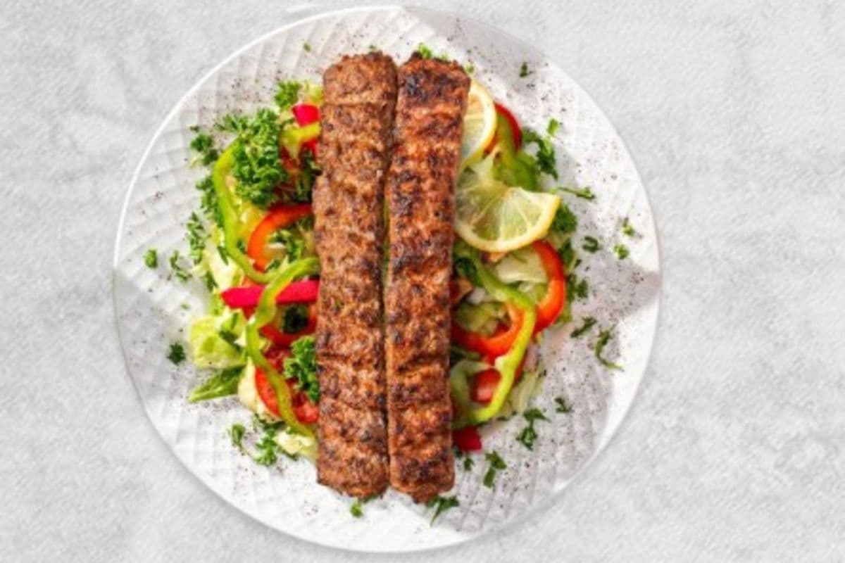 Beef Shami Over Salad