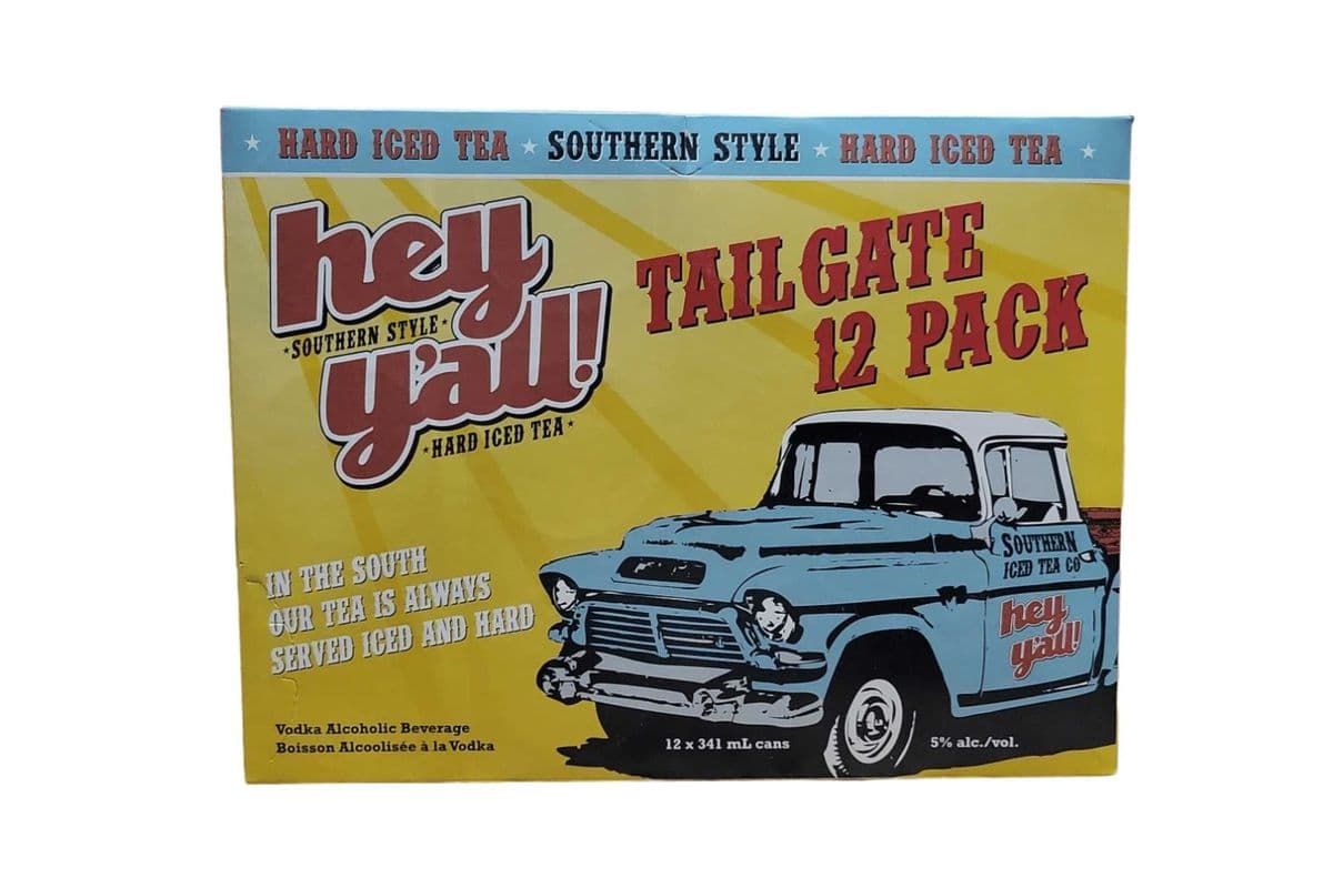 Hey Y’All Tailgate Hard Ice Tea (12 x 355ml Cans)