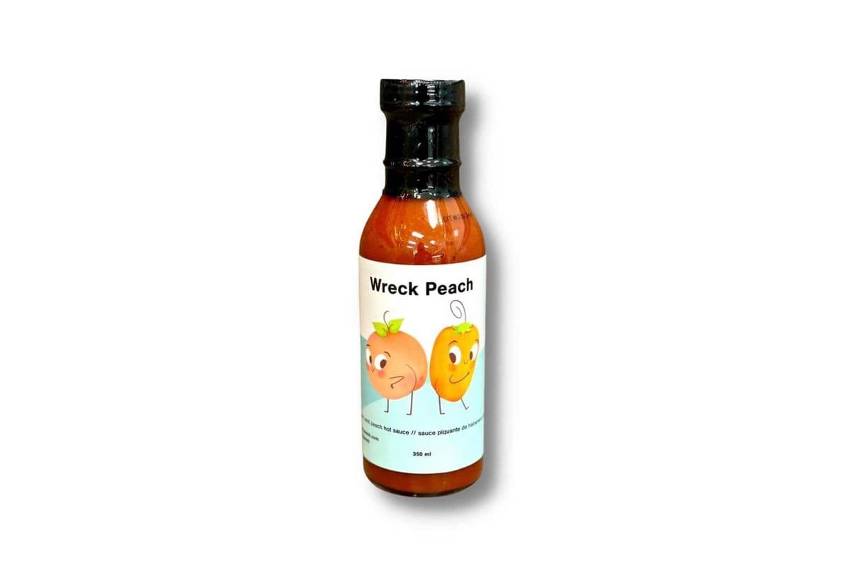 Wreck Peach Habanero & Peach Hot Sauce (350ml)