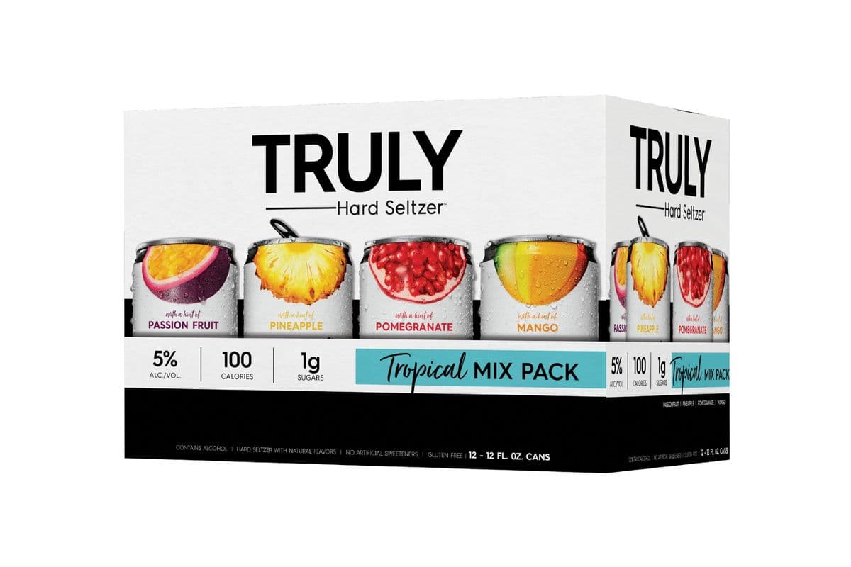 Truly Hard Seltzer Tropical Mixer (12 Pack)