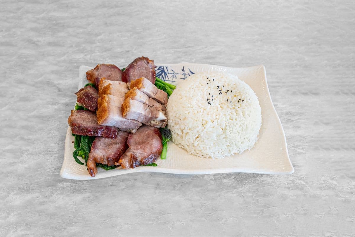 20. Any Two BBQ Cut with Rice 雙拼飯