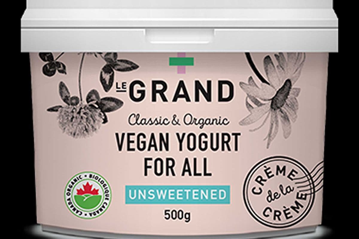 Le grand vegan yogurt unsweetened