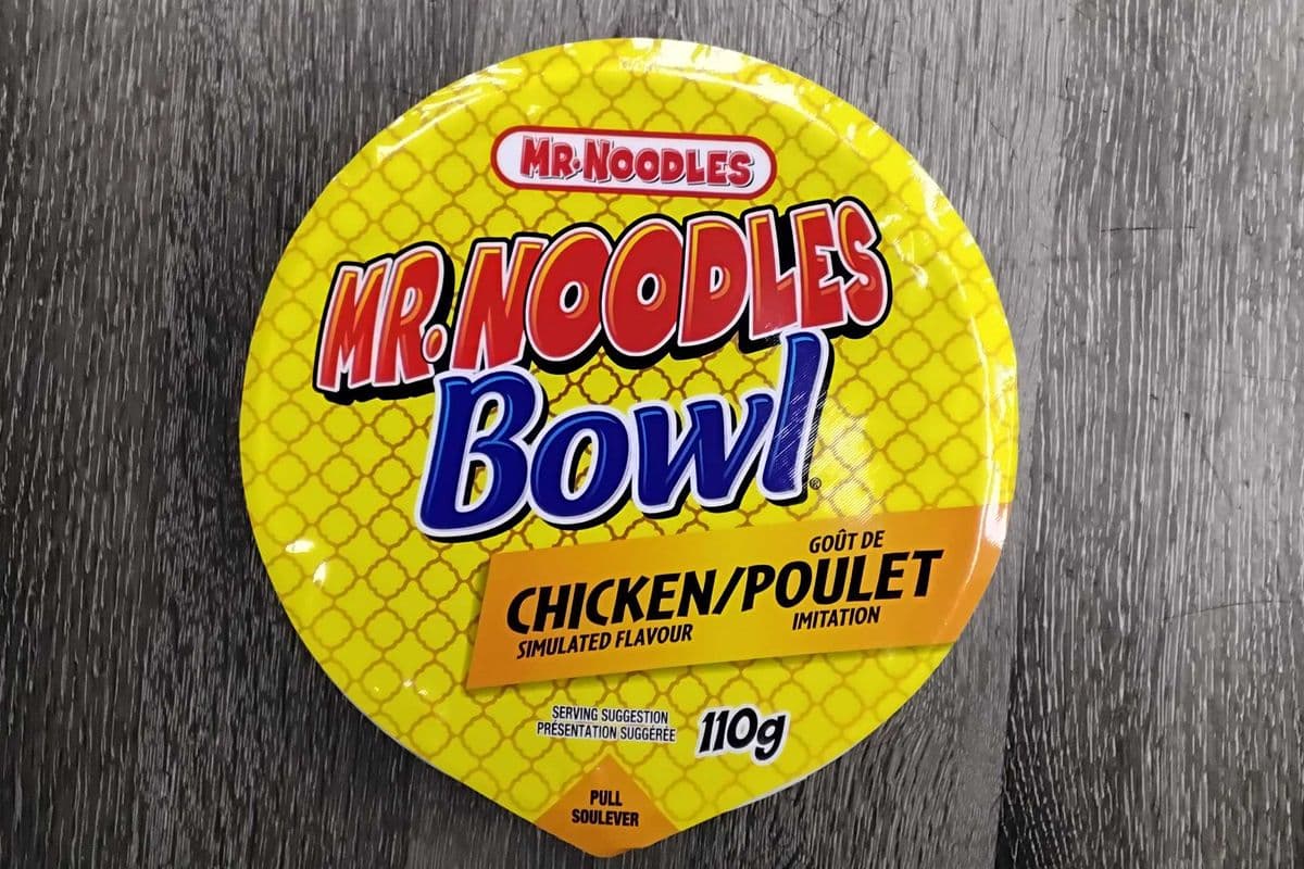 Mr. Noodle bowl chicken (110g)