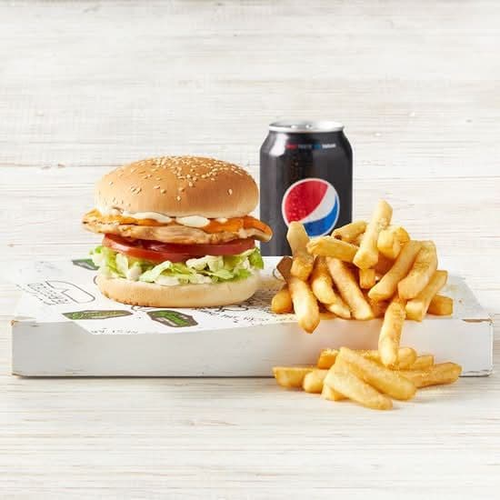 Single patty combo