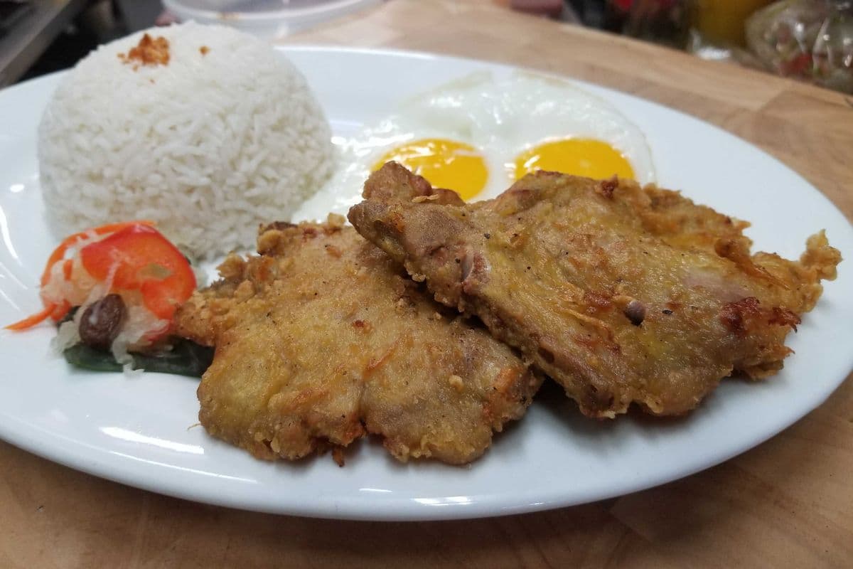 Breaded Pork Chop Silog