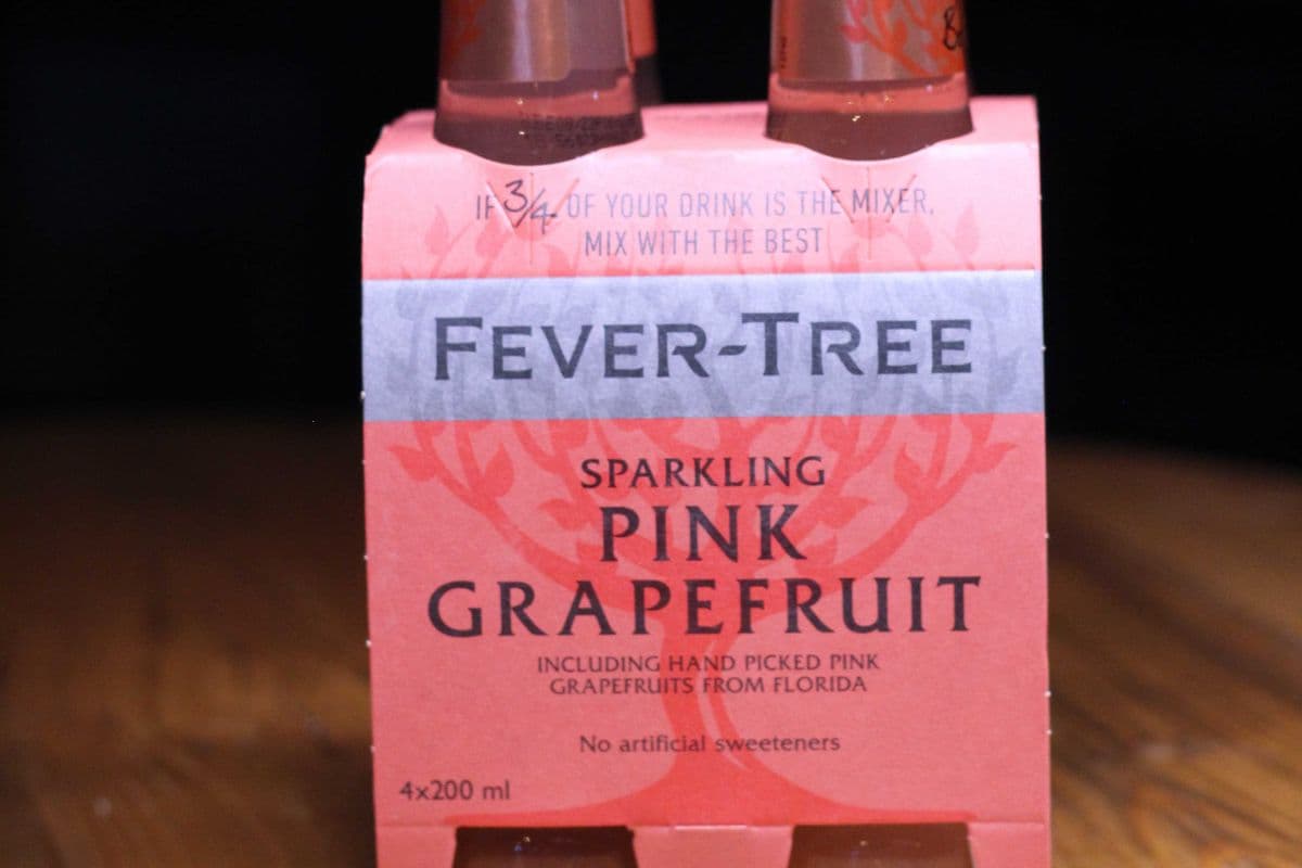 Fever Tree Sparkling Grapefruit Soda 4 Pack (200ml)