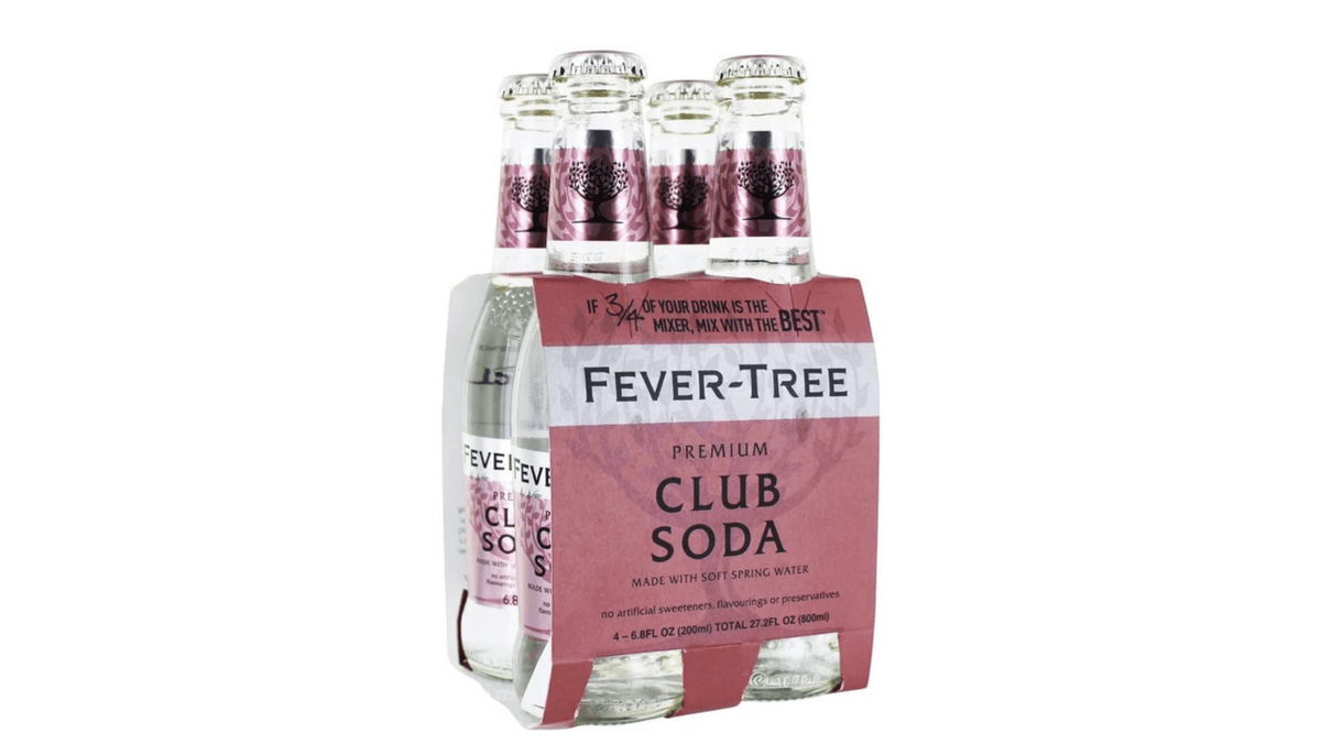 Fever Tree - Club Soda 4x200mL 