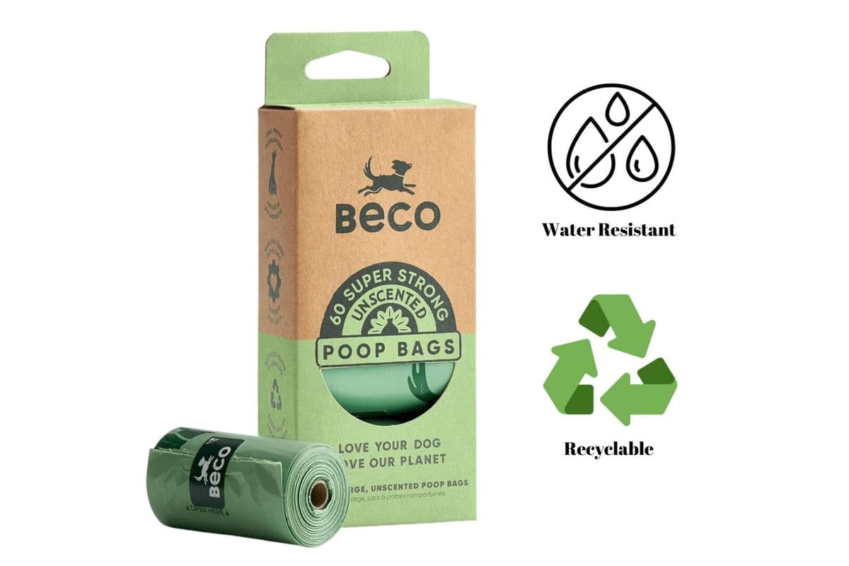 Beco - Unscented Poop Travel Bags (60 Pack)