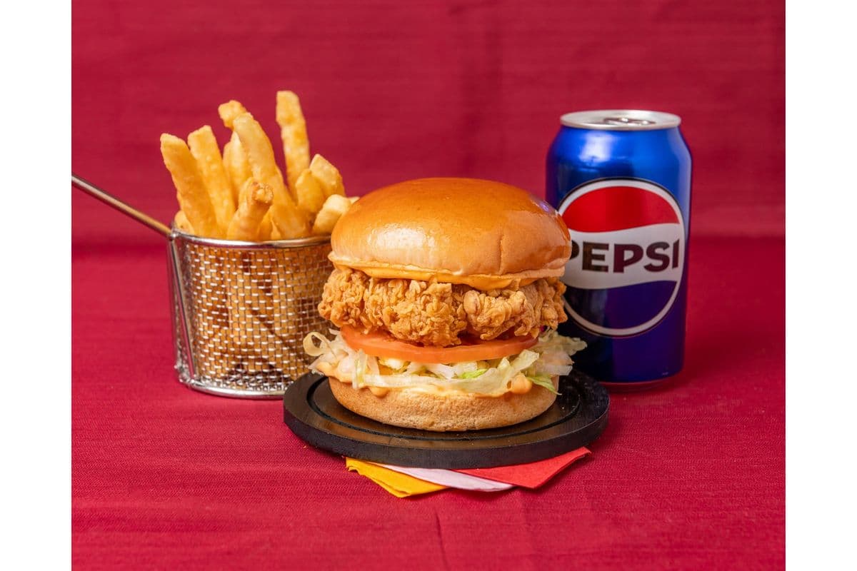 Homestyle Spicy Fried Chicken Sandwich Meal