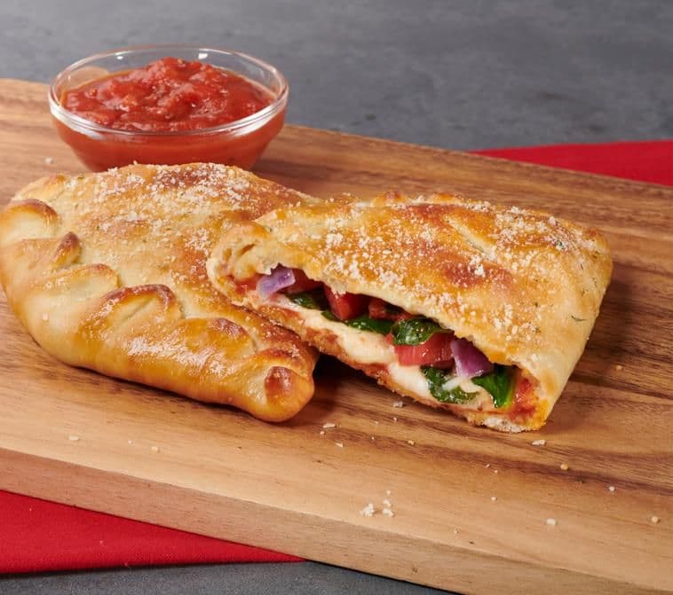 Double Baked Chicken Parmesan Calzone