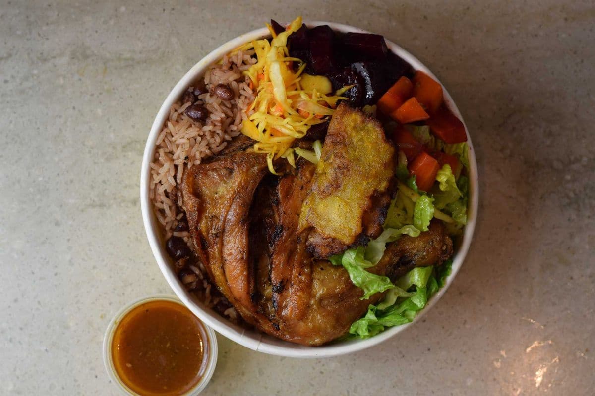 Plat poulet BBQ / BBQ Chicken Dish