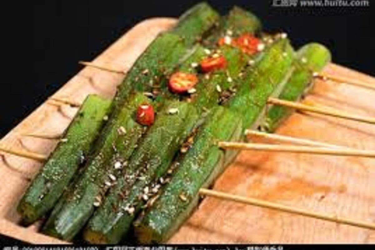 碳烤秋葵 BBQ Okra 6pc