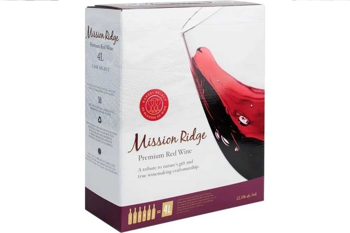 Mission Ridge Premium Dry Red (1 x 4 L Box)