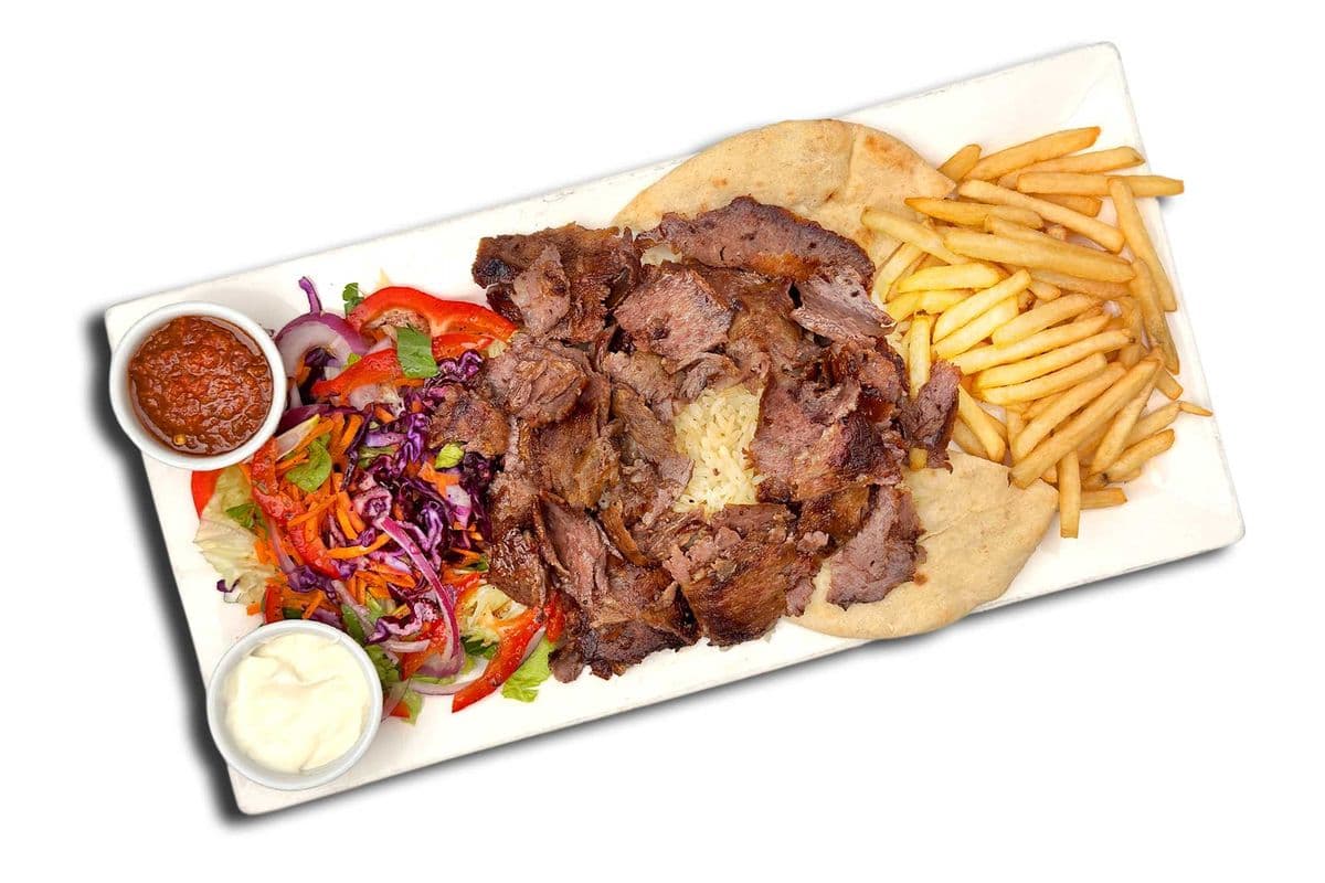 BEEF SHAWARMA PLATE