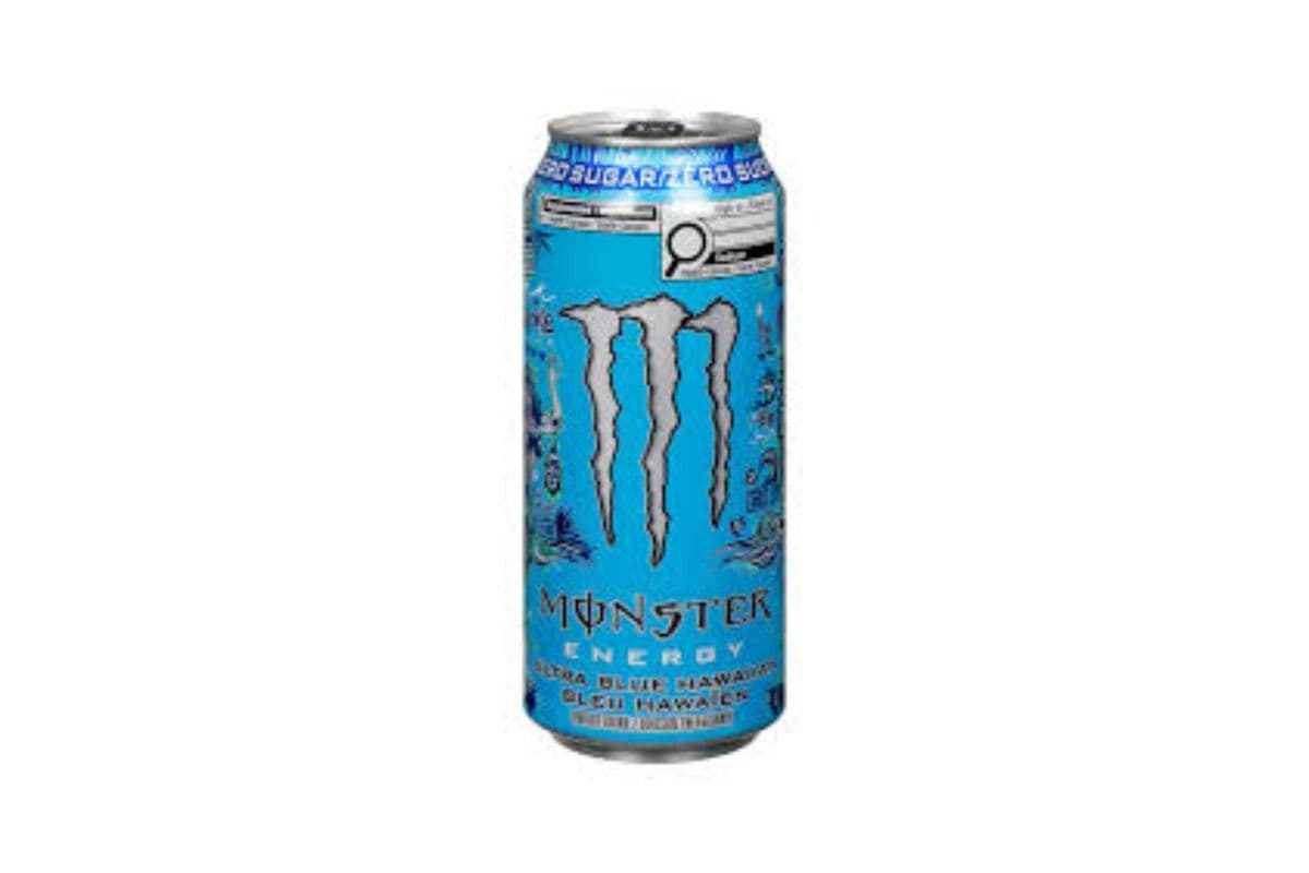 MONSTER ENERGY, Ultra Blue Hawaiian Zero Sugar, 473mL (473ml)