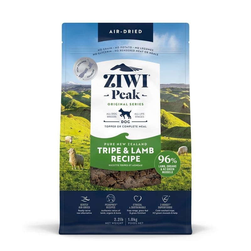 ZIWI Tripe & Lamb Air Dried Dog Food 2.5kg