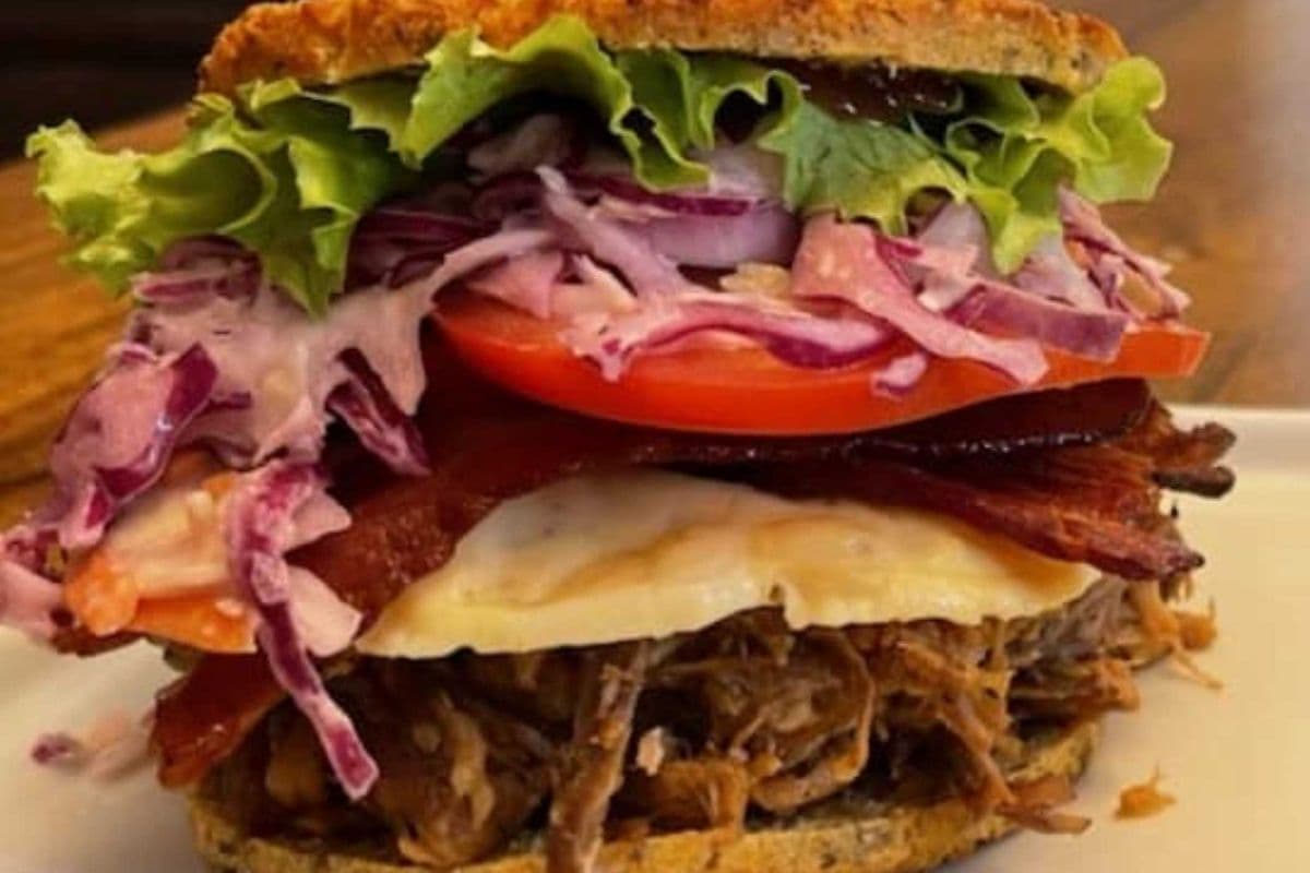 BURGER PORC EFFILOCHEE