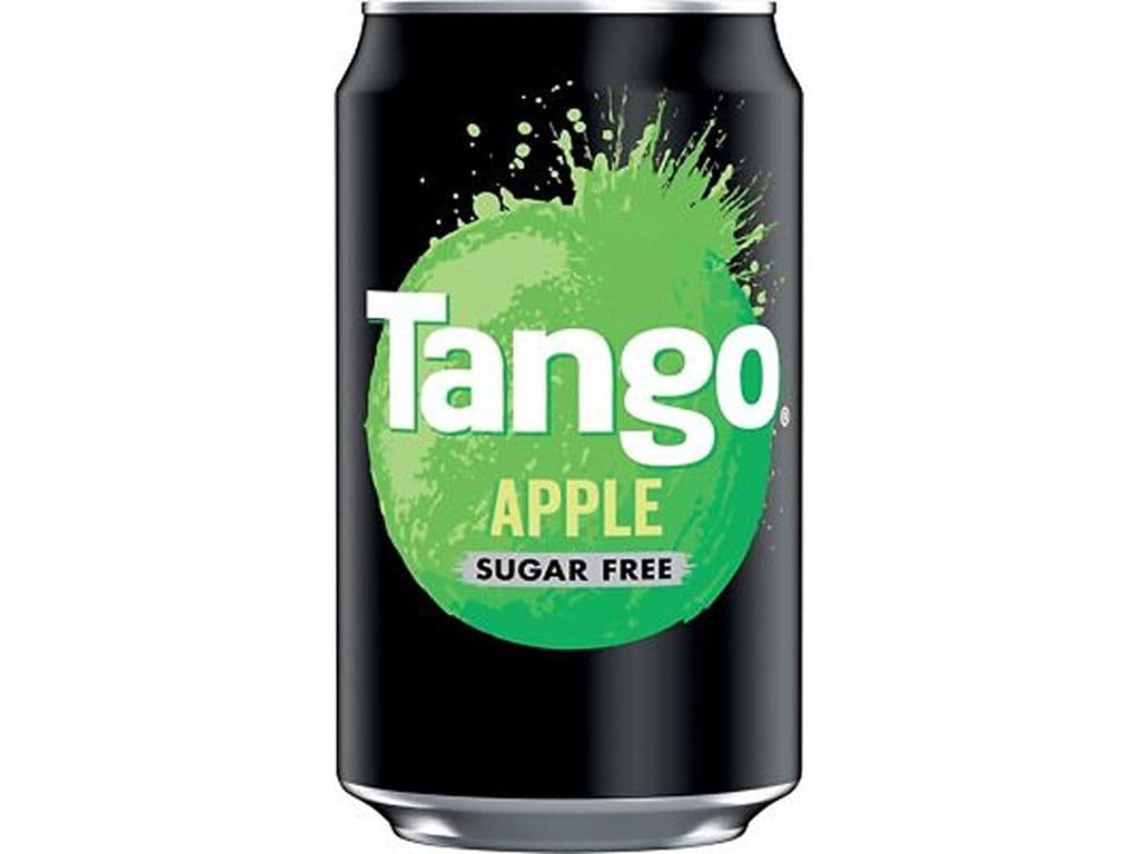 Tango Apple Sugar Free Soda UK 330ml Pop Drink