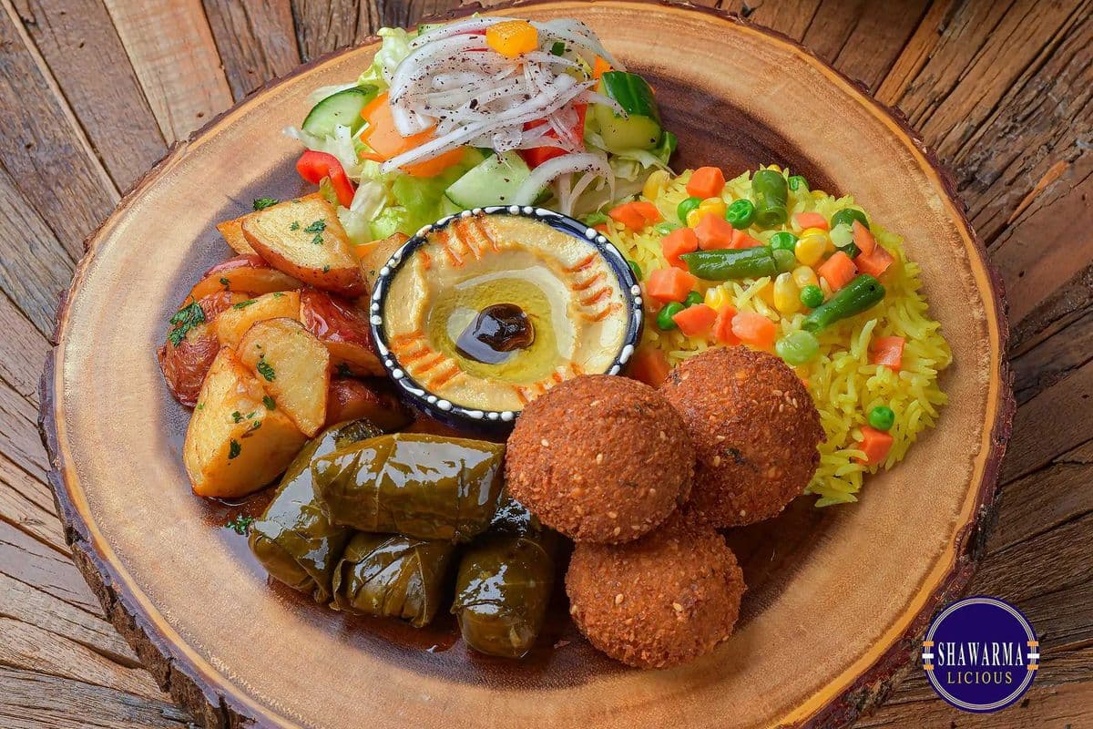 Vegetarian Platter.
