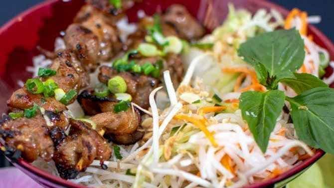 V2. Pork Skewer (Bún Thịt Nướng)
