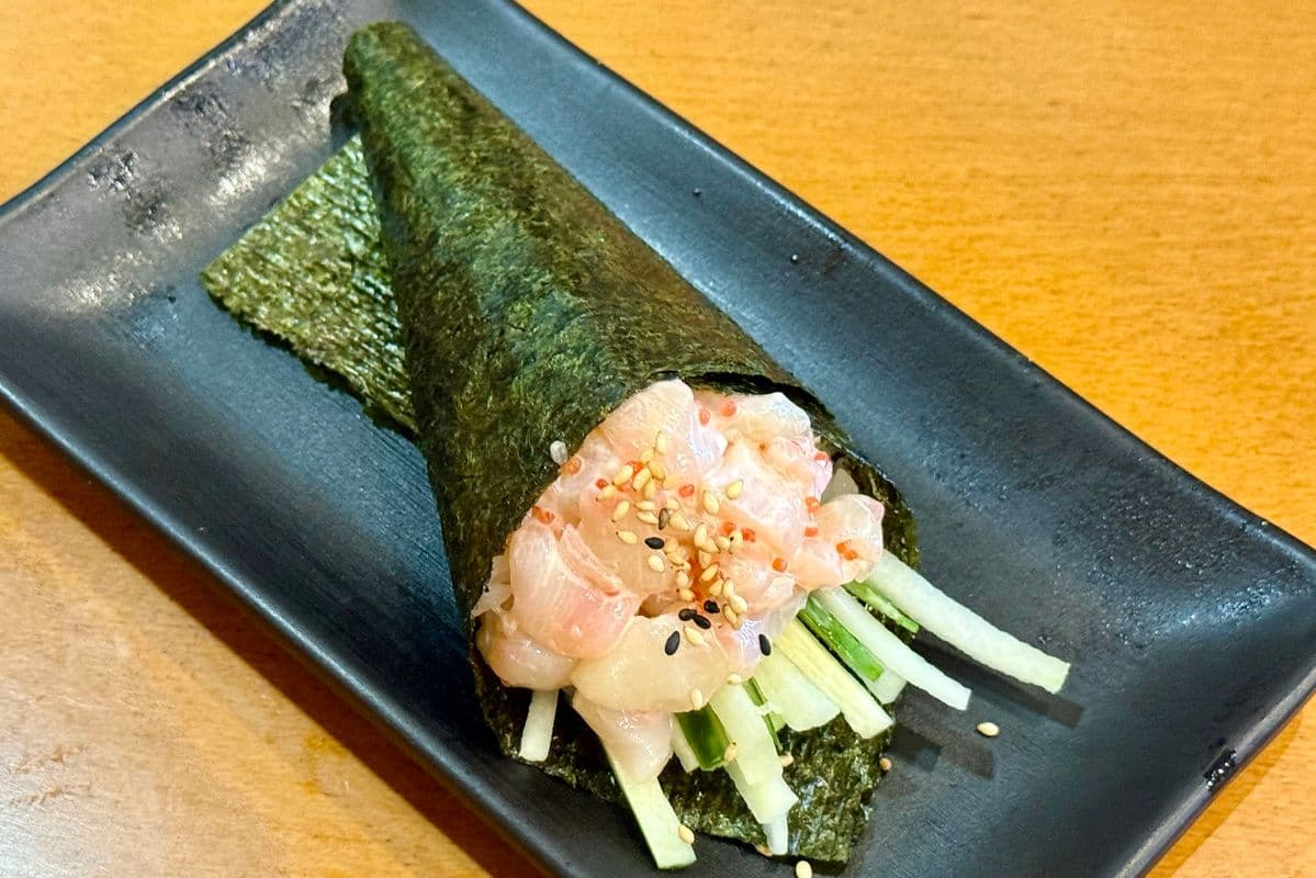 Chopped Scallop Hand Roll