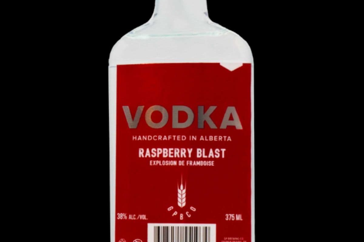 GP Vodka - Raspberry (1 x 375ml Bottle)