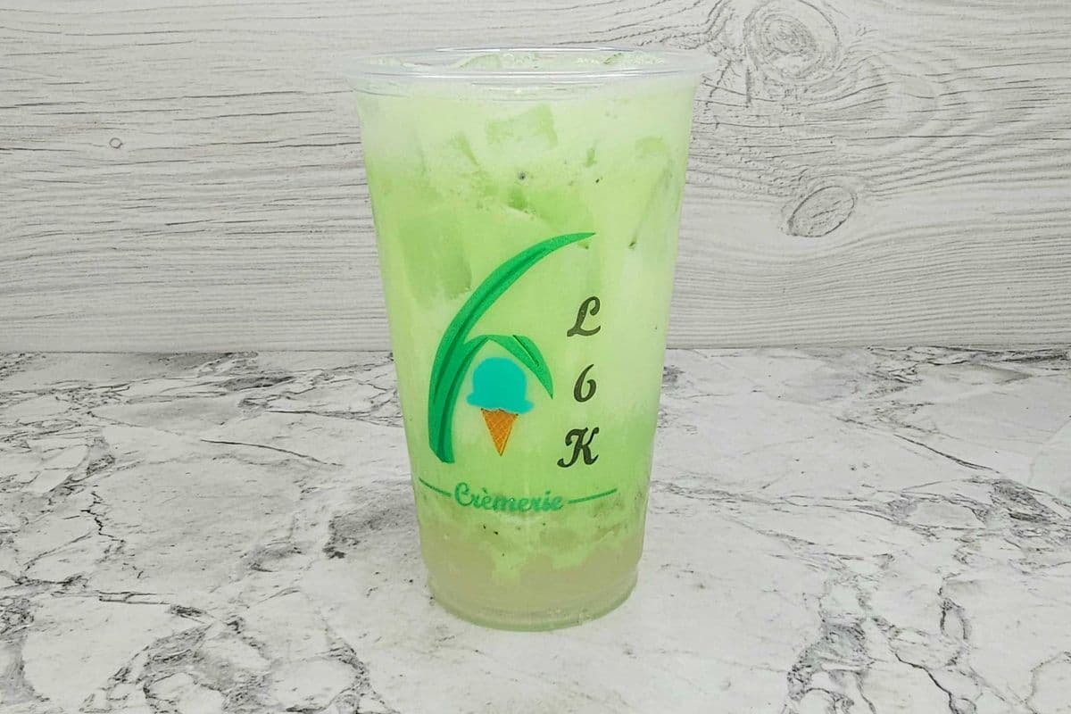 Thé aux Perles au Kiwi / Kiwi Bubble Tea