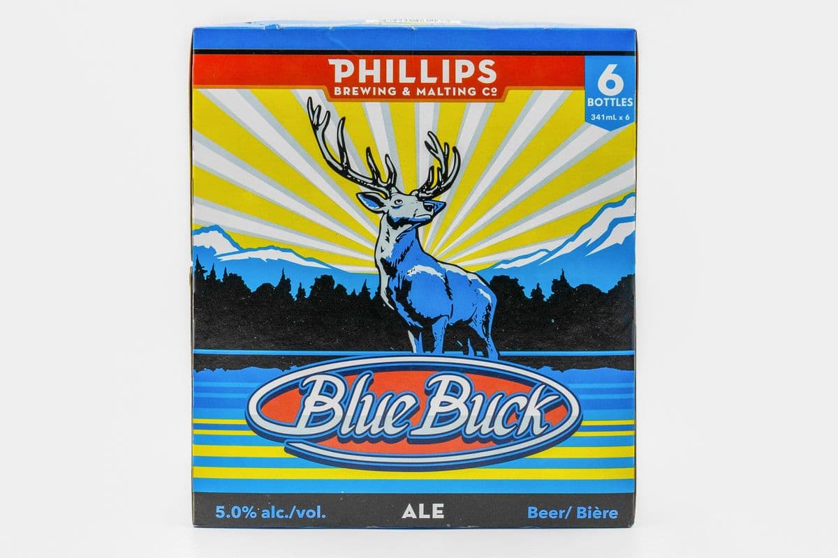 BLUE BUCK ALE - PHILLIPS BREWING (1 x 6X341ML)