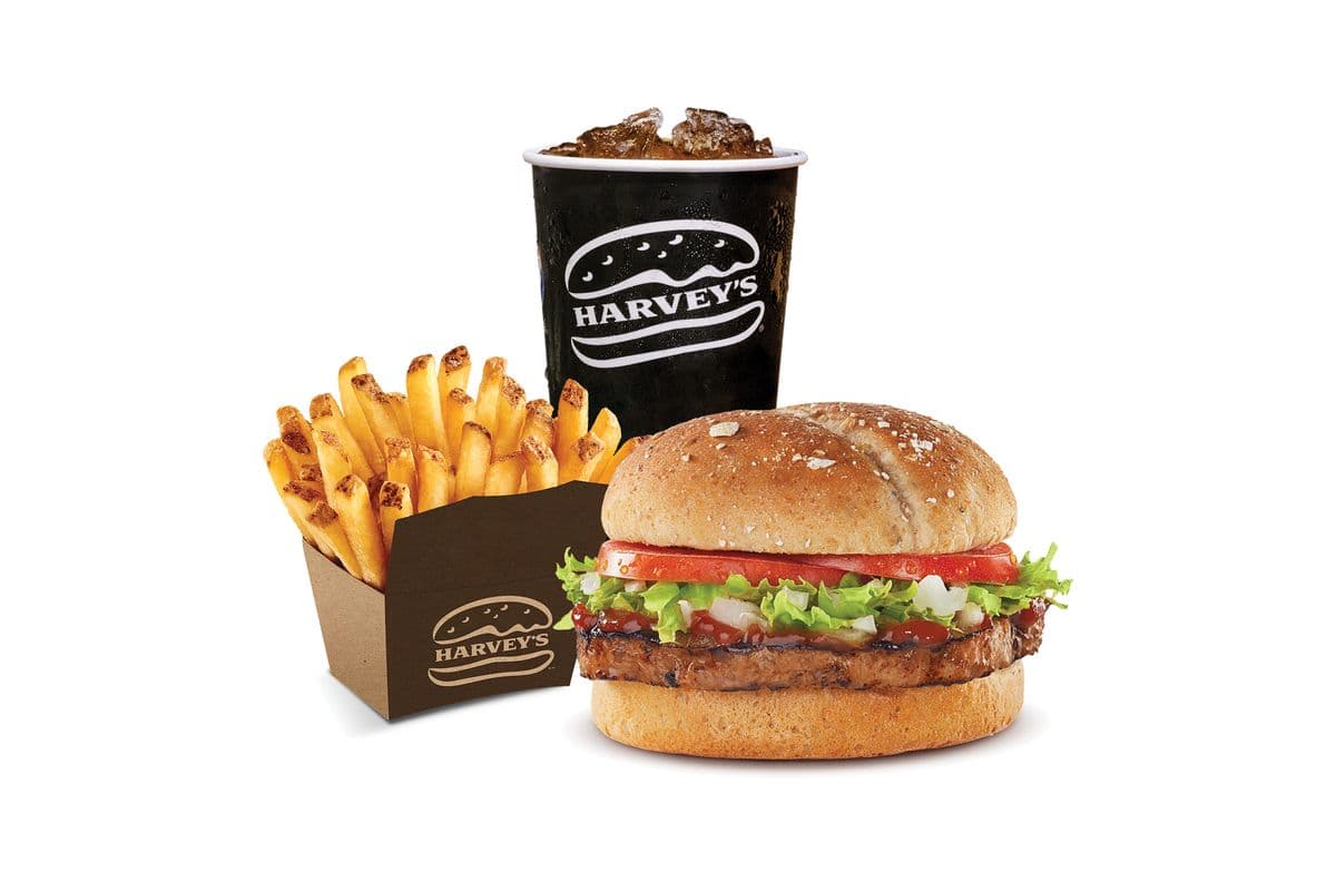 Trio Végéburger grillé / Grilled Veggie Burger Combo